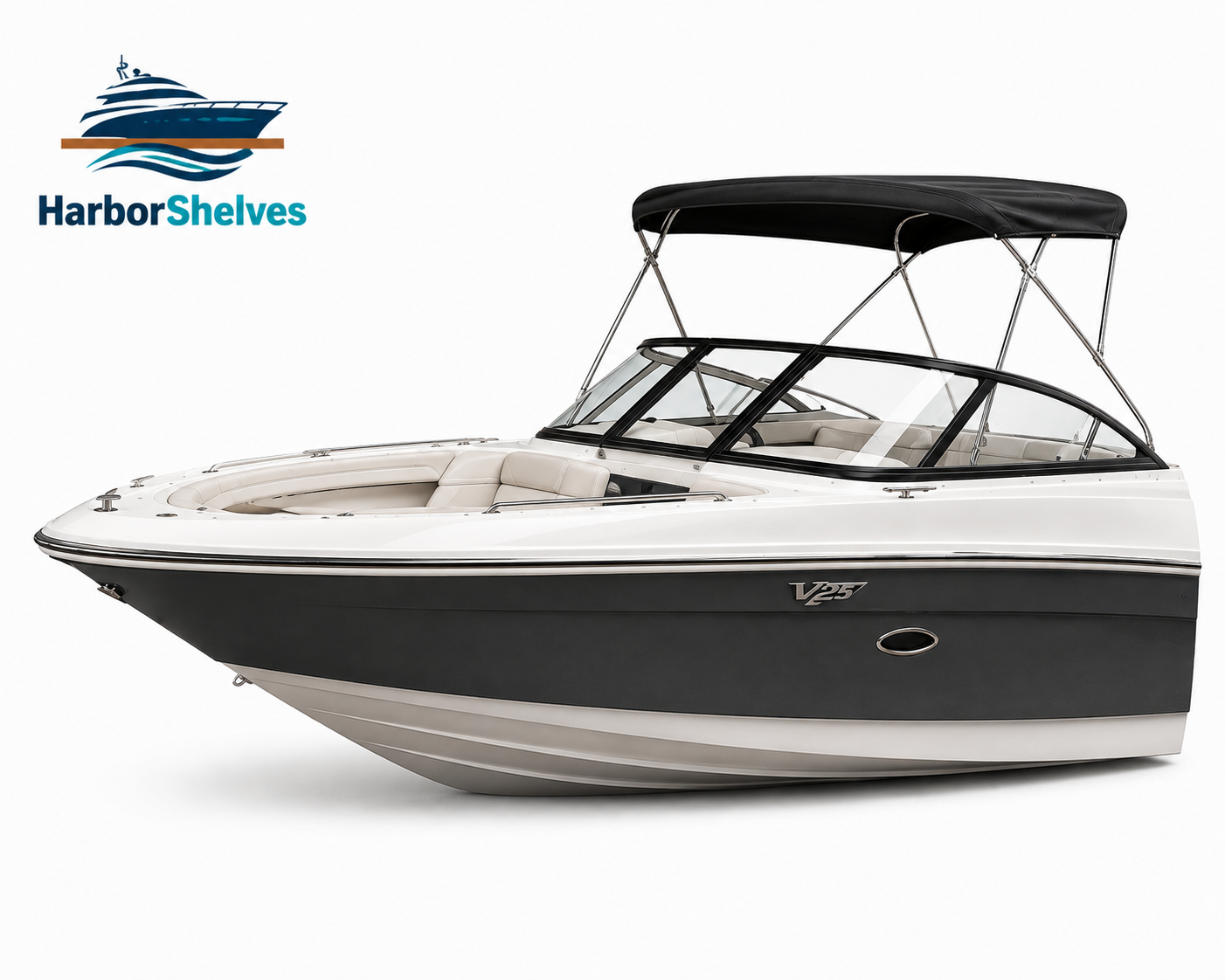 CoastalVessel™ - Mounted Boat Display Shelf